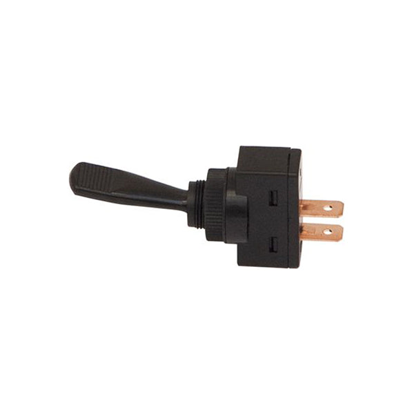 Black Flick Switch Fits Ø12.5mm Hole 20A Rating Pack of 10
