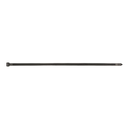 Cable Ties 580mm x 12.6mm Black Nylon 6.6 Standard Type Pack of 5 x 100