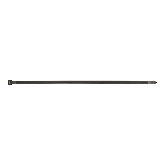 Cable Ties 580mm x 12.6mm Black Nylon 6.6 Standard Type Pack of 5 x 100