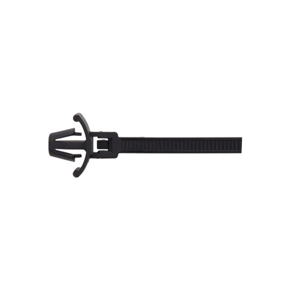 HellermannTyton Cable Ties 215mm x 4.6mm Black Ref RT50R/SF Panel Fixing Pack of 100