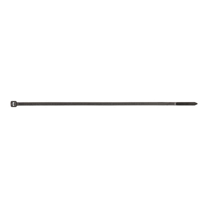 Cable Ties 300mm x 3.6mm BlackNylon 6.6 Standard Type Pack of 10 x 100
