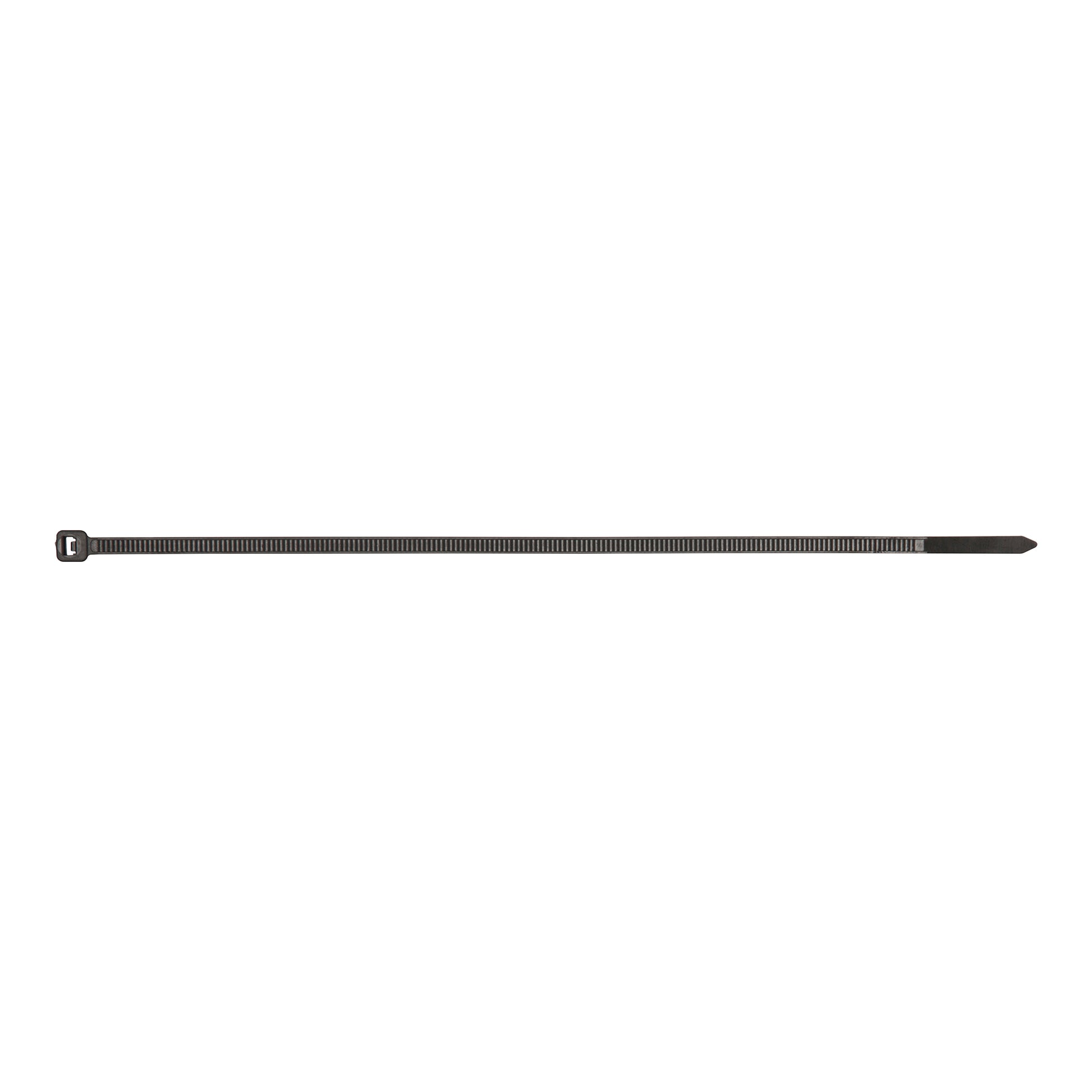 Cable Ties 300mm x 3.6mm BlackNylon 6.6 Standard Type Pack of 5 x 100