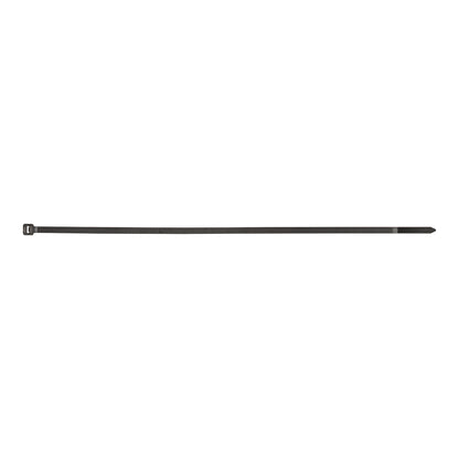 Cable Ties 430mm x 4.8mm Black Nylon 6.6 Standard Type Pack of 10 x 100