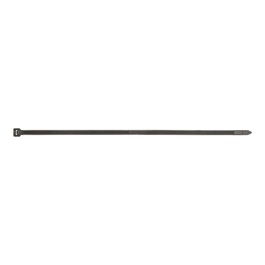 Cable Ties 540mm x 8.0mm Black Nylon 6.6 Standard Type Pack of 5 x 100