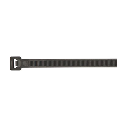 Cable Ties - 710mm x 9.0mm, Black Nylon 6.6 Pack of 100