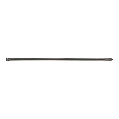 Cable Ties 780mm x 9.0mm Black Nylon 6.6 Standard Type Pack of 10 x 100