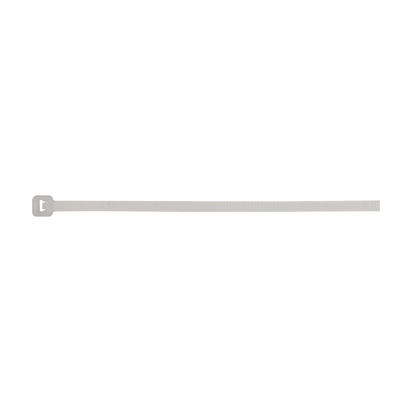 Cable Ties 200mm x 3.6mm Natural Nylon 6.6 Standard Type Pack of 10 x 100