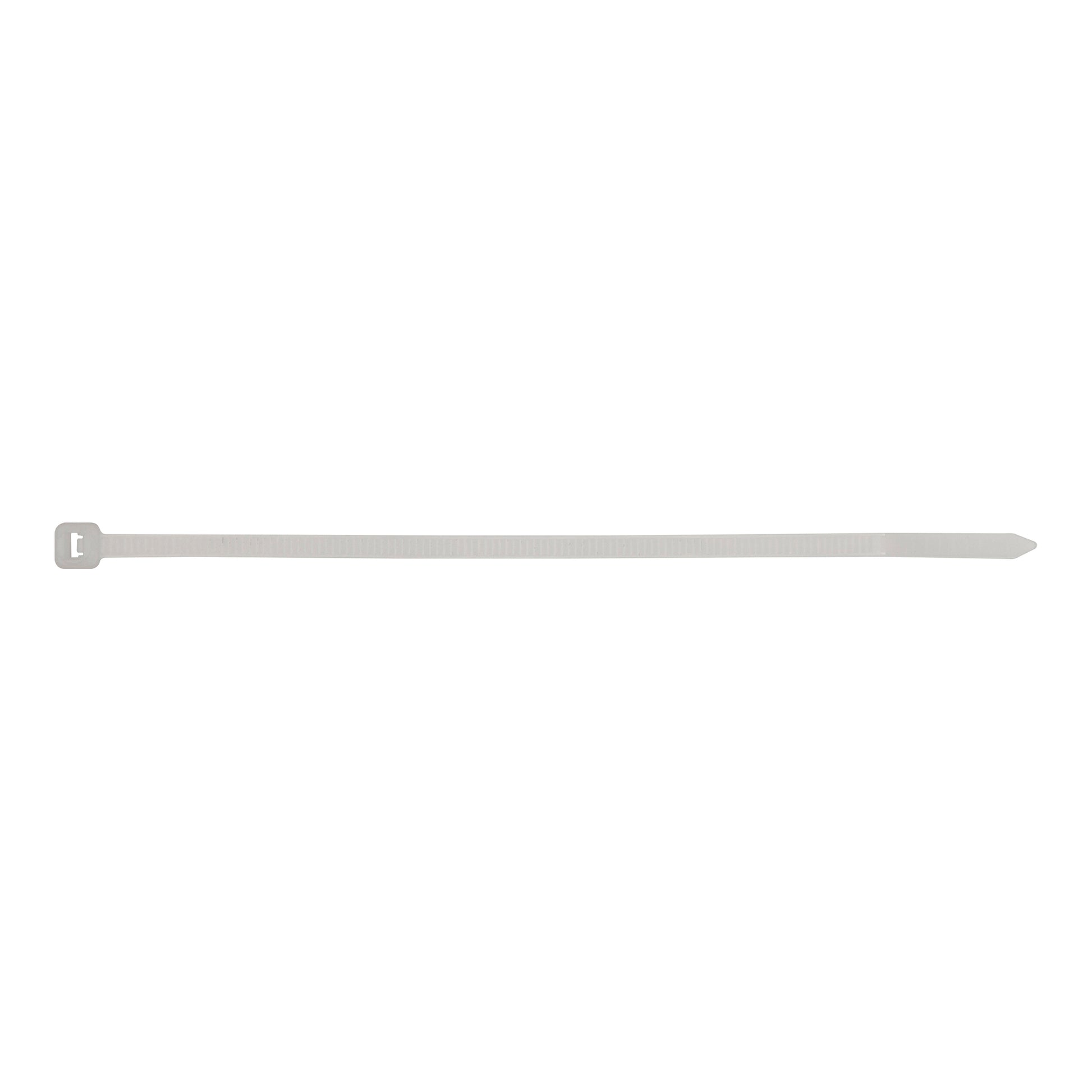 Cable Ties 300mm x 3.6mm NaturalNylon 6.6 Standard Type Pack of 5 x 100