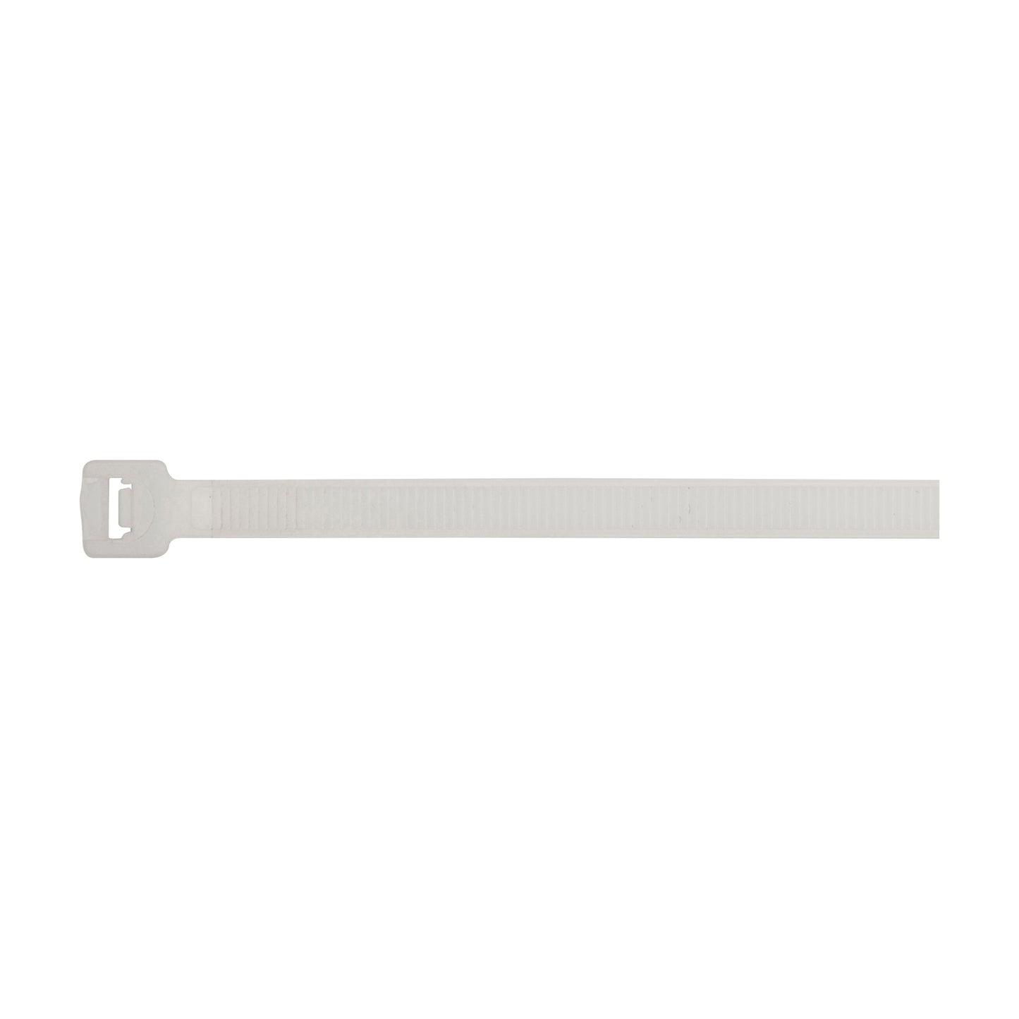 Cable Ties 200mm x 8.0mm Natural Nylon 6.6 Standard Type Pack of 10 x 100
