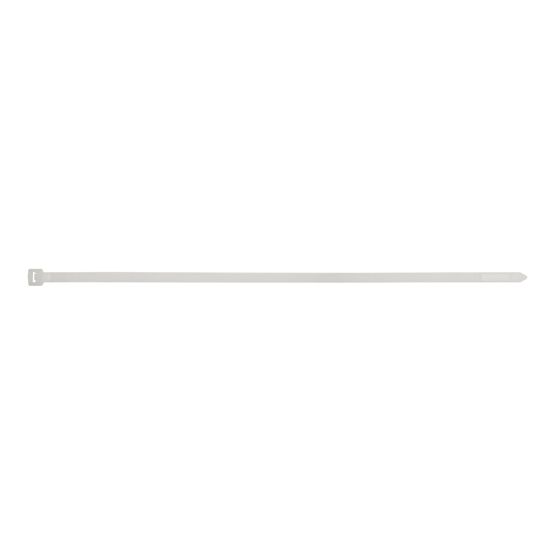 Cable Ties 200mm x 8.0mm Natural Nylon 6.6 Standard Type Pack of 5 x 100