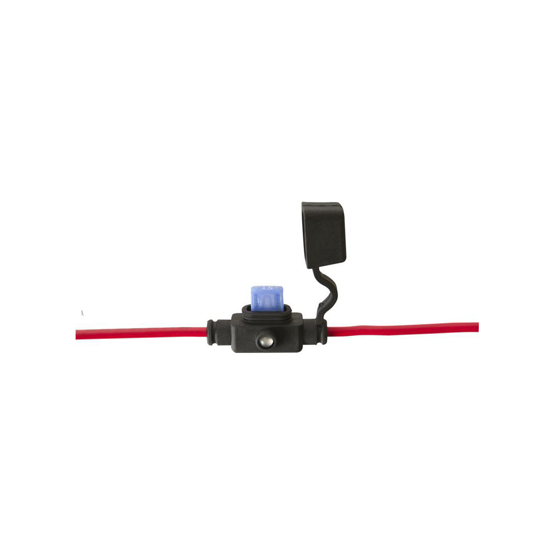 LED Mini Blade Fuse Holder 20A 12/24V Waterproof Lid Indicator Pack of 10