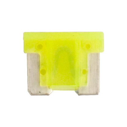 Littelfuse Low Profile Mini Fuse 20A Micro Nylon Housing Pack of 25