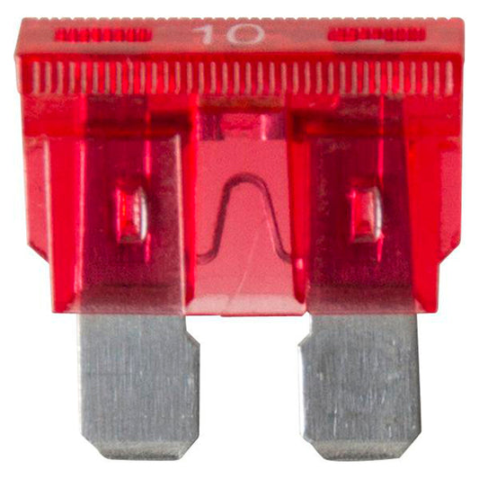 LED Blade Fuse 3A RoHS 12/24V Standard Style with Blown Fuse Indicator Pack of 25