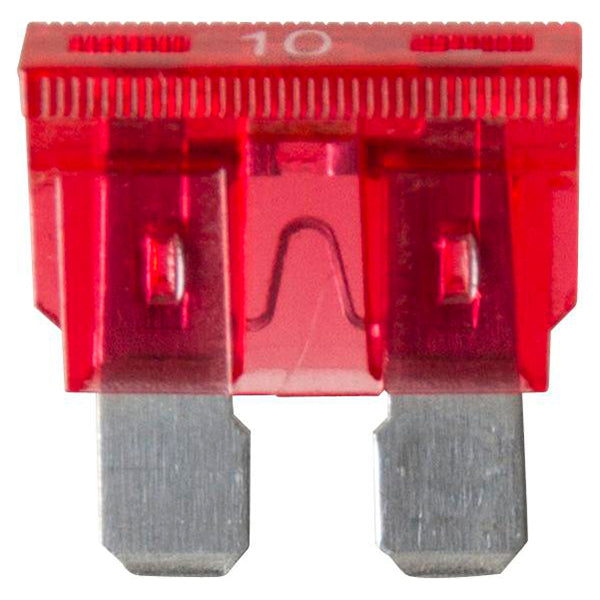 LED Blade Fuse 4A RoHS 12/24V Standard Style with Blown Fuse Indicator Pack of 25