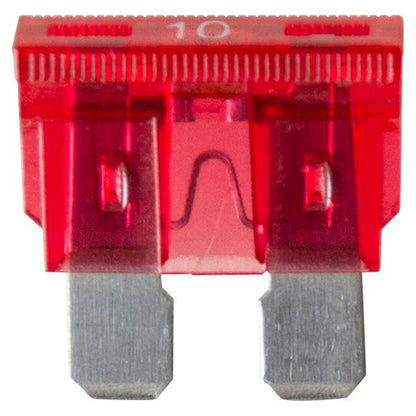 LED Blade Fuse 4A RoHS 12/24V Standard Style with Blown Fuse Indicator Pack of 25
