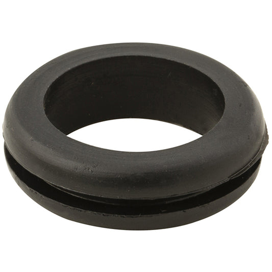 Wiring Grommet 37.4mm Hole x 31.5mm ID - Black PVC, Fits 1.6mm Panel Pack of 100