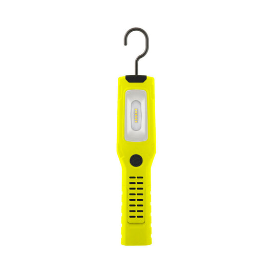 VISION VISION Flex Mag Hand Lamp/Torch - 300 Lumens, Hi?Vis Yellow, Mains & Vehicle Charging, Magnetic Base Qty 1