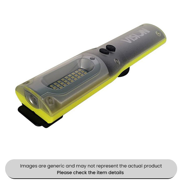 Vision SMD Compact Hand Lamp & UV Torch 10W 1000 Lumen Pack Qty 1