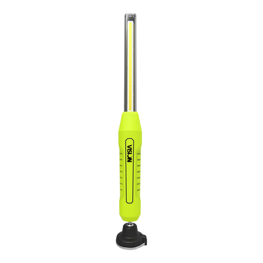 VISION VISION Slimline COB Inspection Lamp - 800 Lumens, 2W Torch, Dimmable, Magnetic Stand, IP65 Rated Qty 1