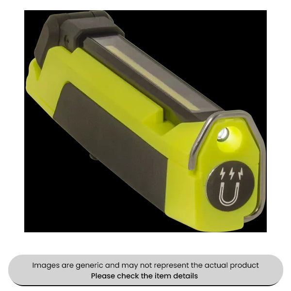 Slimline COB LED Inspection Lamp 9mm 2W Dual Flexible Folding Pack Qty 1