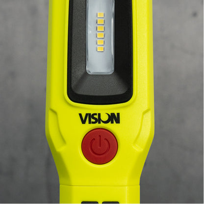 VISION Flexi Twist Magnetic Hand Lamp Torch 600lm USB Rechargeable Flexible Magnetic Base Qty 1