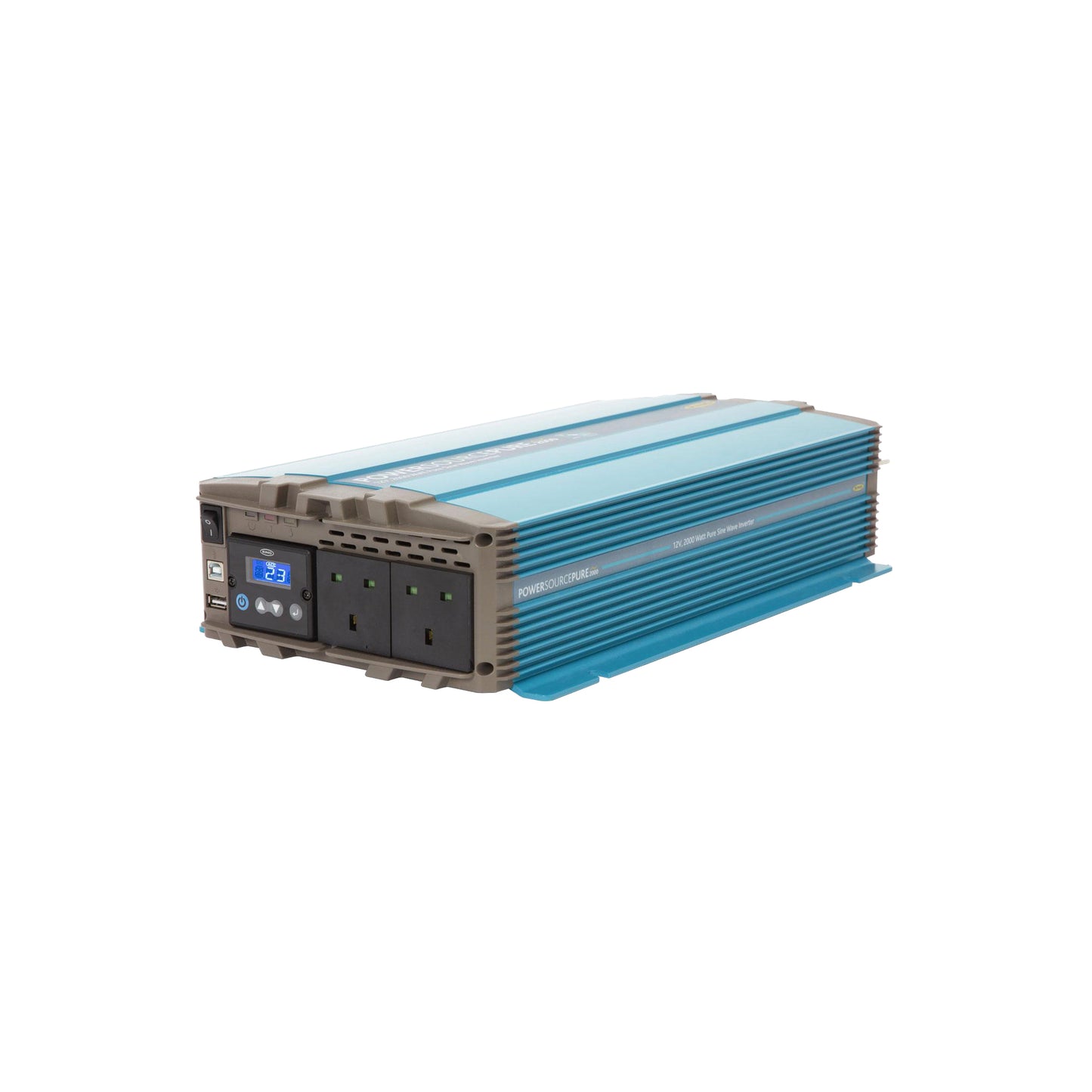 RING Inverter - 2000W Pure Sine Wave, 12V to 230V AC, Heavy Duty, 12 Hours Continuous Use Qty 1