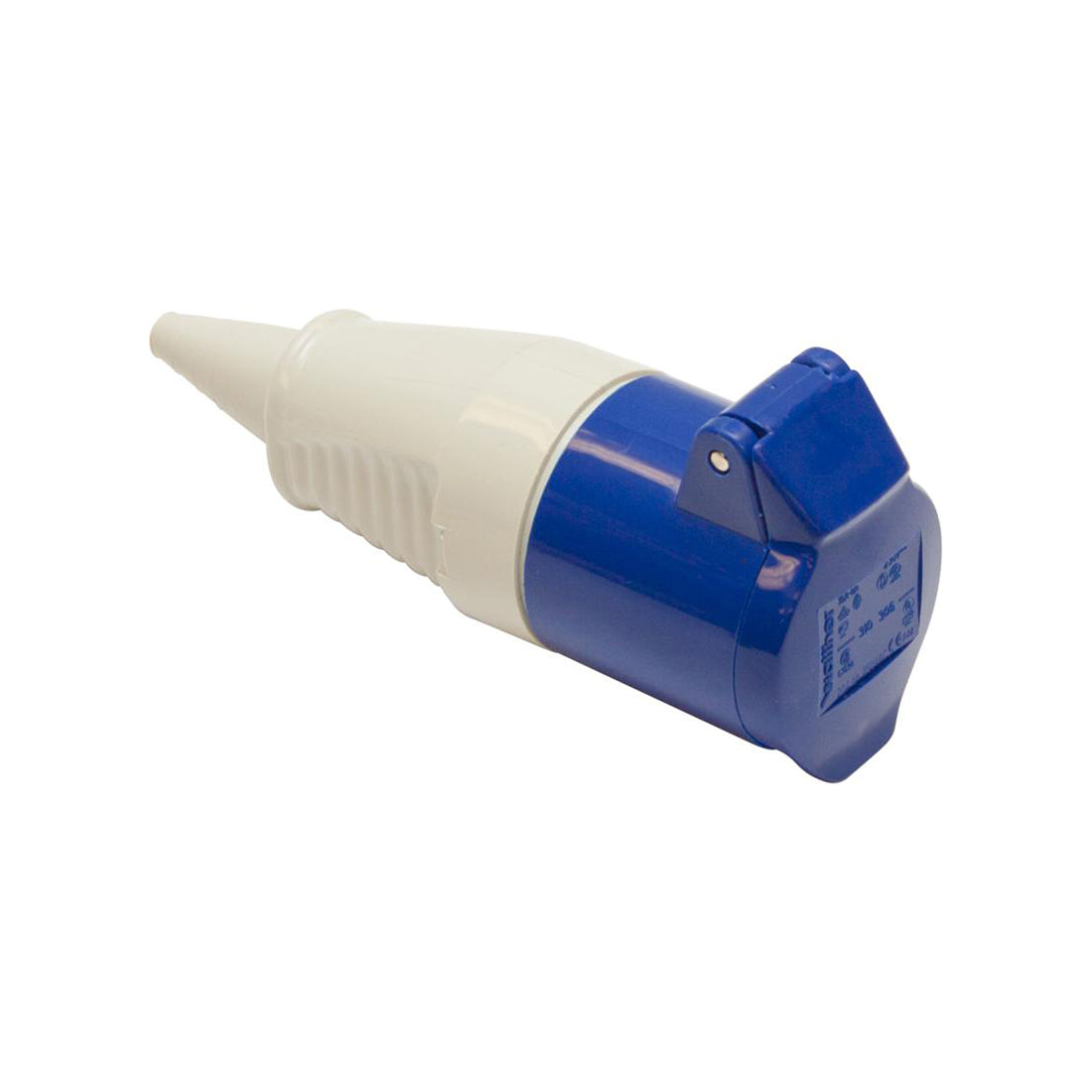 240V Socket - 32A, Blue, IP44 Rated, 200–250V Pack of 1