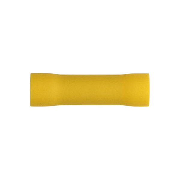 Yellow Butt Connectors 5.5mm O.D. for 4.0–6.0mm² Cable Pack of 100