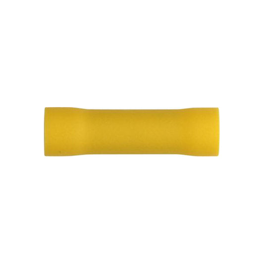 Yellow Butt Connectors 5.5mm O.D. for 4.0–6.0mm² Cable Pack of 100