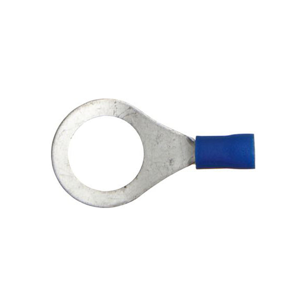 Blue Ring Electrical Connectors 13.0mm (1/2") Standard Length for 1.5–2.5mm² Cable Pack of 100