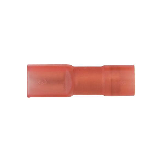 Red Fully Insulated Female Terminals 2.8mm for 0.5–1.5mm² Cable Pack of 100