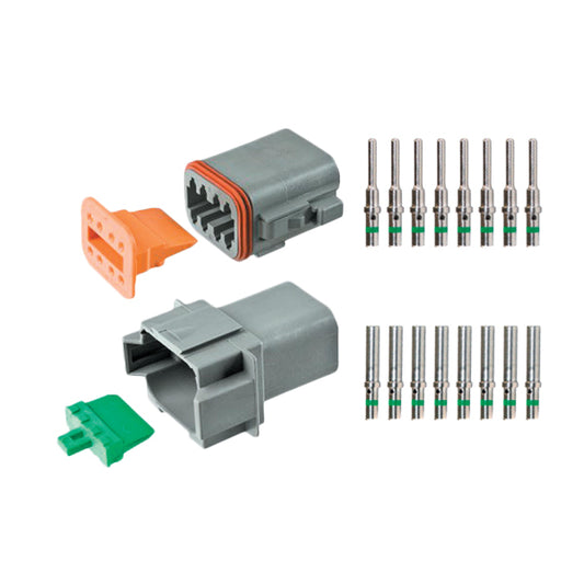DT Connector Kit 12?Way 28 Piece Waterproof with Pins & Wedges (0.5–1.5mm² Cable) Qty 1 Kit