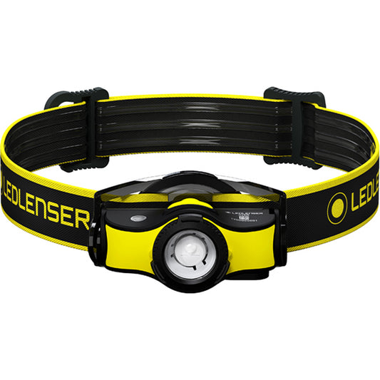 LEDLENSER LEDLENSER LED Head Torch - 400lm, Magnetic Charging, Helmet Mount Kit, IP54, 2 Modes Qty 1