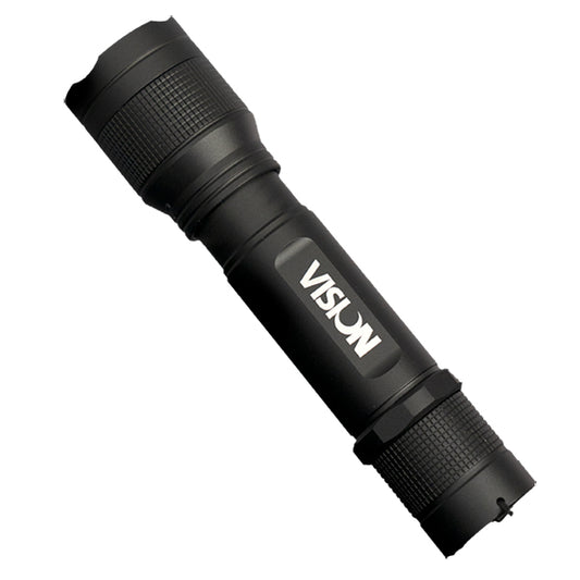 VISION VISION Pro Rechargeable Torch - 1,500lm Boost, USB?C Charging, IP65/IK08, Includes AAA Battery Case Qty 1