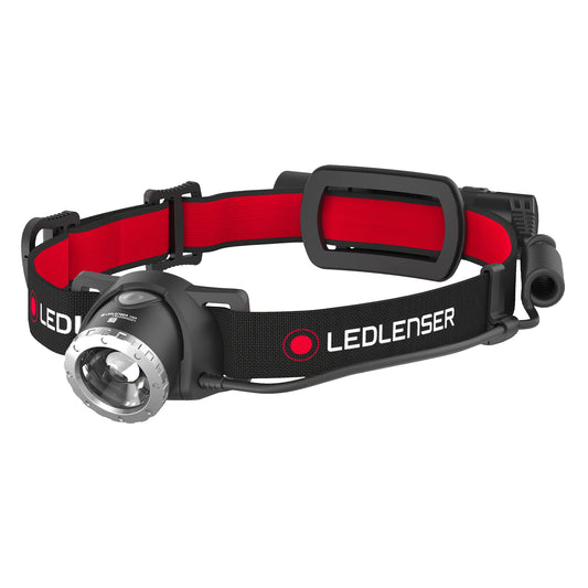 LEDLENSER LEDLENSER LED Head Torch - 600lm, Rear Red Light, USB Rechargeable, IP54, 3 Modes Qty 1