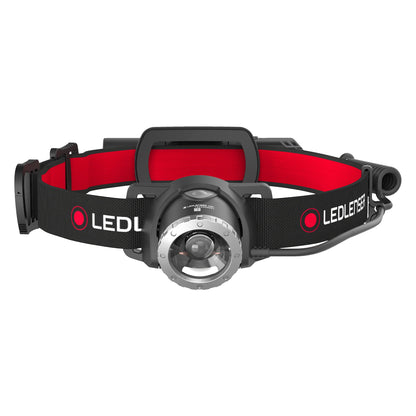 LEDLENSER LED Head Torch 600lm Rear Red Light USB Rechargeable IP54 Rated 3 Modes Qty 1