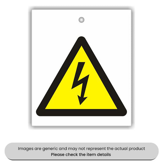 High Voltage Sign 25CMx20CM Pack Qty 1