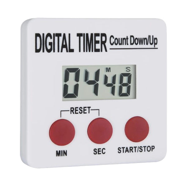 EV Disconnect Shut Down Timer - 70 x 70 x 25mm, Digital Display, AAA Battery, For ECU/Airbag Safe Shutdown Qty 1