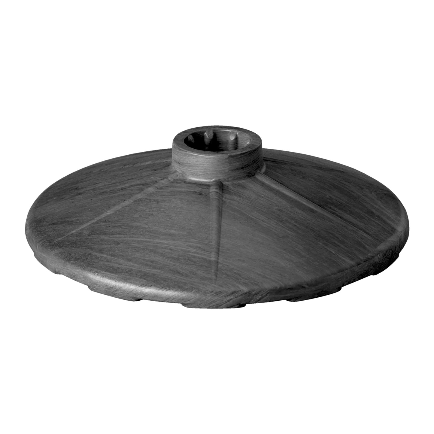 EV Chain Support Heavy Base - Ø34.5cm, Height 8.4cm, 3kg PVC, Compact Design, For EV Posts Qty 1