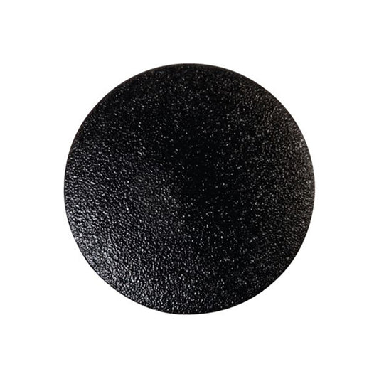 Hole Plugs - Ø24.8 x H17mm, Fits Ø14–21mm Holes, Black Pack of 50