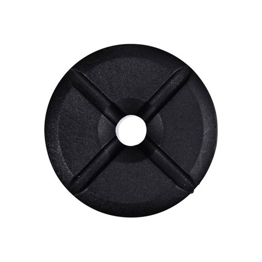 Lock Nut Black Diameter 24 x H10.5mm Hole Diameter 8 Suits BMW Mercedes Pack of 50