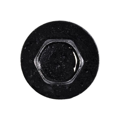 Body Screws Mercedes Fitment No.14 x3/4" 6.3x19mm Ø18mm Washer Black Pack of 50