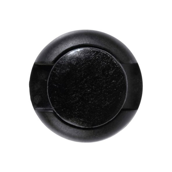 Push Rivet - Black, Ø20 x S10mm, Hole Ø8mm Pack of 20