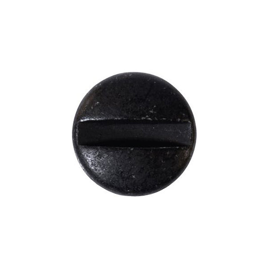 Metal Retainer - Ø12 x H22mm, Height 22.9mm, Black Finish Pack of 10