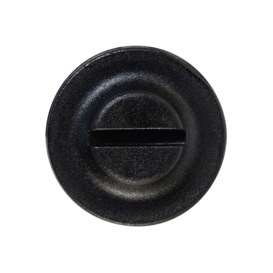 Plastic Retainer - Ø25 x H26mm, Height 27.8mm, Black Finish Pack of 20