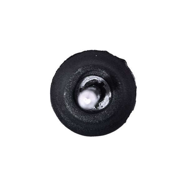 Rivets - 4mm Head Ø x 20mm Length, 11.8mm Flange Ø, Aluminium with Black Plastic Flange Pack of 50