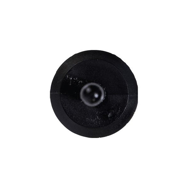 Rivets - Black, 11.9mm Flange Ø, 5 x 22mm Head/Length Pack of 50