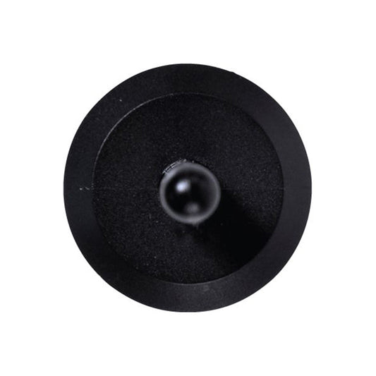 Rivets - Black, 16.9mm Flange Ø, 6 x 25mm Head/Length Pack of 50