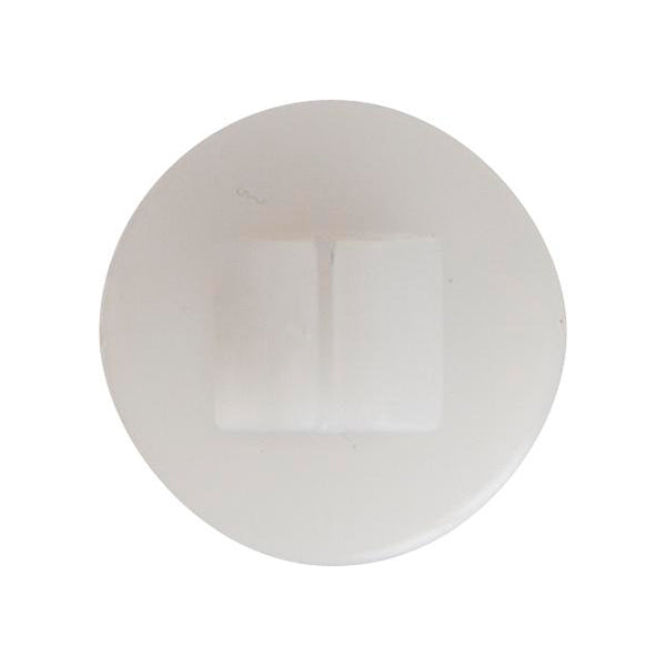 Moulding Clip 18x17.8mm Hole Ø8.5mm White Fits Toyota Suzuki Pack of 50