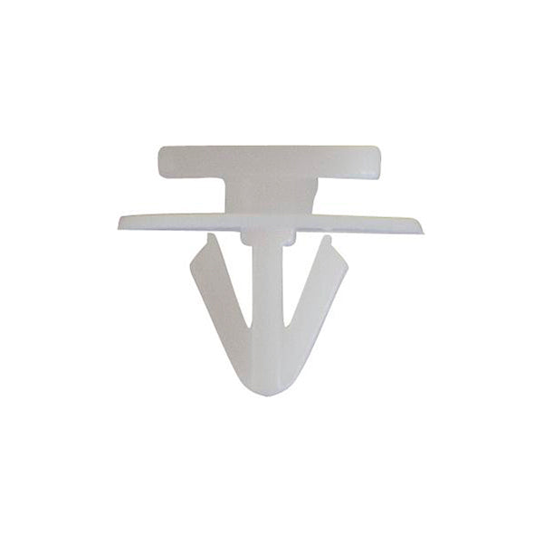 Bumper Retainer Clip - GM Type, 16 x 13mm, Hole Ø 5, White Pack of 20